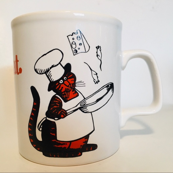 Vintage 1979 Kliban Chef Cat Mug - Picture 3 of 5